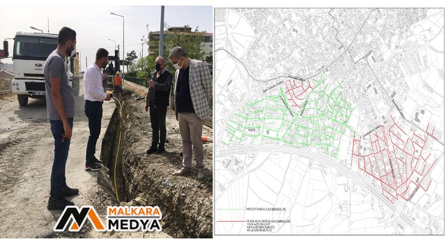 2022 Yılı Malkara’da 2. Etap Doğal Gaz Alt Yapı Çalışmaları Başlıyor