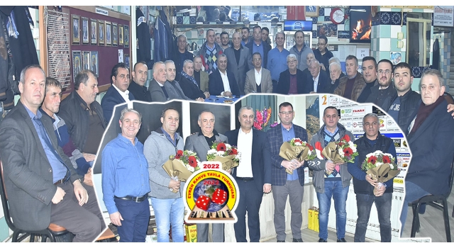 Evren Kahve 12. Tavla Turnuvası Görkemli Ödül Töreniyle Son Buldu