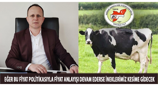 Tekirdağ DSYB Başkanı Ergin Durgun, Çiğ Süt Fiyatına Tepki Gösterdi!