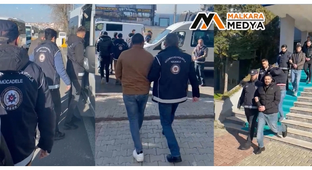 Tekirdağ merkezli 3 ilde göçmen kaçakçılarına operasyon: 5 tutuklama