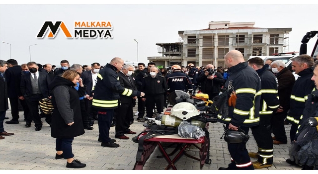 Tekirdağ’da 'Deprem Anı ve Tahliye Tatbikatı'