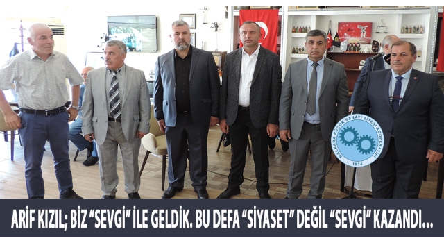 Malkara Küçük Sanayi Sitesi Yapı Kooperatifi’nde Ortaklar, Esnaflar “ARİF KIZIL” Dedi