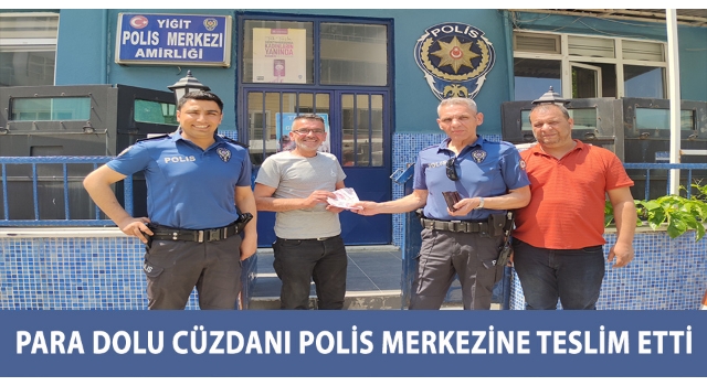 Malkara'da duyarlı vatandaştan örnek davranış: Yolda bulduğu parayı polis merkezine götürdü