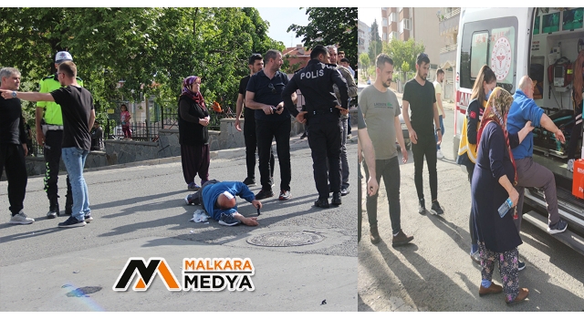 Malkara’da motosiklet otomobille çarpıştı: 1 yaralı