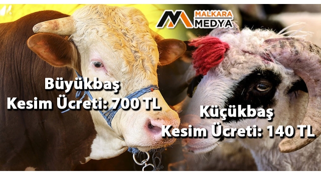 Malkara İlçe Kurban Hizmetleri Komisyonu, Kurbanlık Kesim Ücretlerini Belirledi
