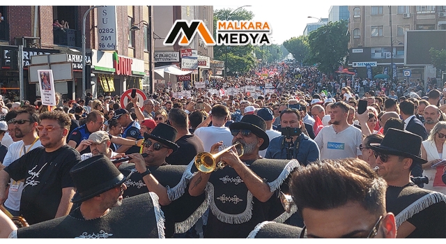 Tekirdağ'da Kiraz Festivali için dev yürüyüş