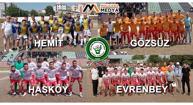 Malkara Köyler ve Mahaller Arası Futbol Turnuvasında “YARI FİNALİSTLER” Belli Oldu
