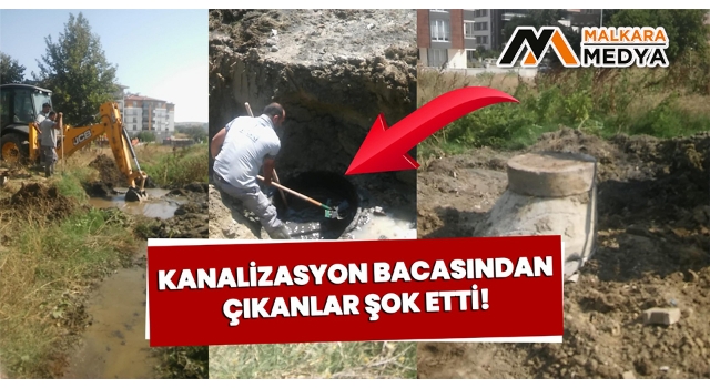 Malkara’da günlerdir akan lağım sularına TESKİ müdahale etti