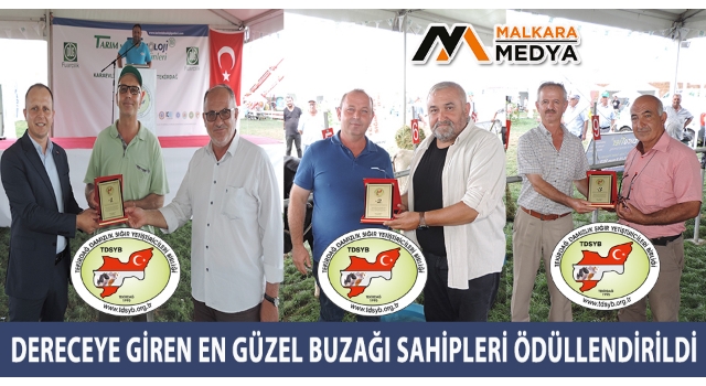 Tekirdağ DSYB, Karaevli Tarım Fuarında “Buzağı Güzellik Yarışması” Düzenledi