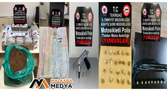 Tekirdağ’da suçu engelleme operasyonu: 30 gözaltı