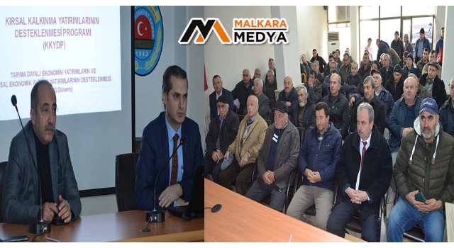Malkaralı Çiftçiler, Makine, Ekipman Hibe Desteklerine Dair Bilgilendirildi