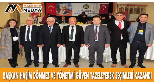 Başkan Haşim Dönmez ve Yönetimi Güven Tazeleyerek Seçimleri Kazandı