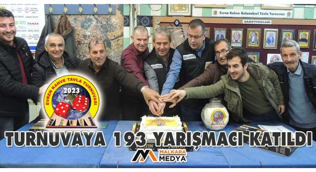 Evren Kahve 13. Geleneksel Tavla Turnuvasına 2023 Yılında Büyük İlgi!..