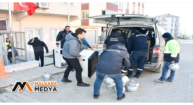 MALKARA, Deprem Bölgesi İçin Seferber Oldu