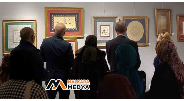 Rayiha Tezhip Sergisi Törenle Açıldı
