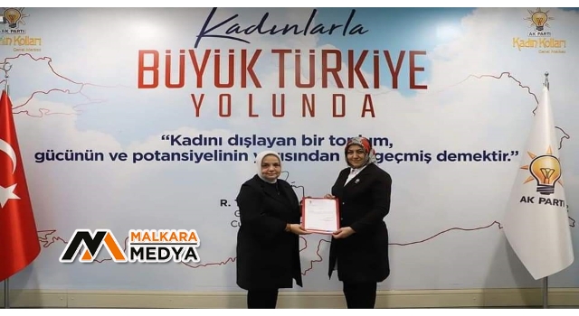 Ergene Ak Parti Kadın Kolları Başkanı Sümeyya Temelci Oldu
