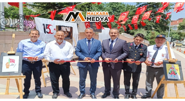 Malkara’da 15 Temmuz Fotoğraf Sergisi Açıldı
