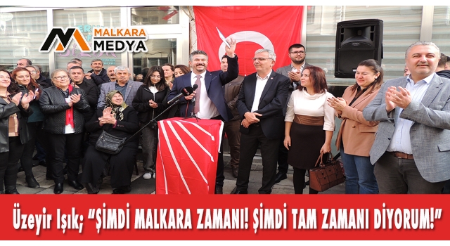 Üzeyir Işık; “ŞİMDİ MALKARA ZAMANI! ŞİMDİ TAM ZAMANI DİYORUM!” dedi. Malkara Belediye Başkanı Aday Adaylığını Açıkladı
