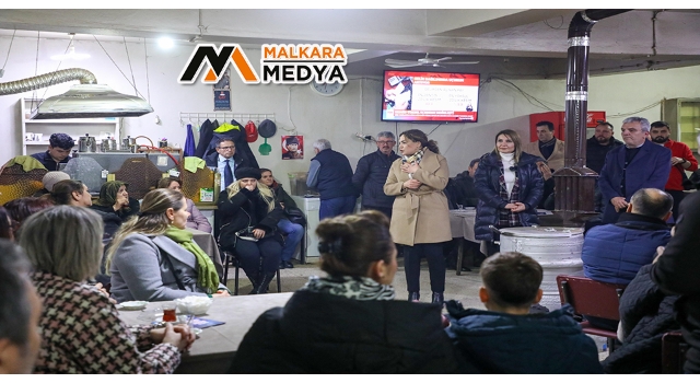 Candan Yüceer’e Malkara’da Vatandaşlarla Buluştu