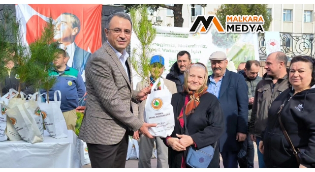 Malkara’da Fidan Dağıtımı Etkinliği Gerçekleştirildi