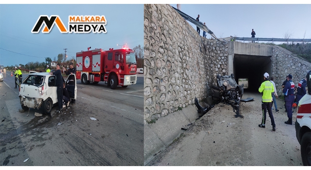 Malkara'da Feci Kaza; 7 Yaralı