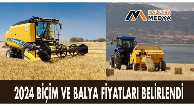 2024 Biçim ve Balya Fiyatları Belirlendi