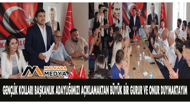Batuhan Kuran, CHP Malkara Gençlik Kolları Başkan Adaylığını Açıkladı