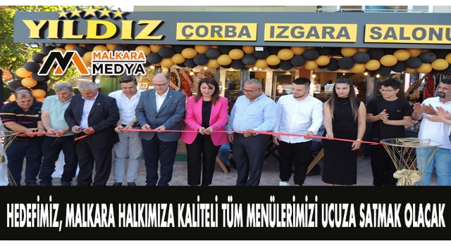 7/24 Hizmet Verecek “YILDIZ ÇORBA & IZGARA SALONU” Malkara’da Açıldı
