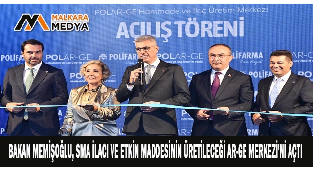 Tekirdağ- Bakan Memişoğlu, SMA ilacı ve etkin maddesinin üretileceği Ar-Ge Merkezi'ni açtı