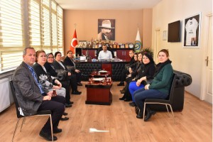 Malkara Kent Konseyi Kadın Meclisinden Başkan Yurdakul'a Nezaket Ziyareti