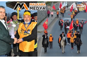 57. Alay Malkara'da Coşkuyla Karşılandı