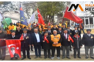 57. Alay Yürüyüş Komitesi Malkara'dan Çanakkale'ye Uğurlandı