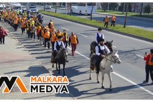 57'nci Alay'dan atlı yürüyüş