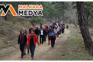 DOÇEK, Yenidibek Mahallesinde 83 Doğaseverle Yürüdü