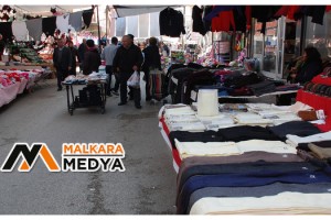 Korona virüsü Keşan pazarında alışverişi vurdu