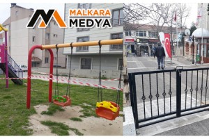 Malkara Belediyesi Koronavirüs Salgınına Karşı Parkları Kapatıyor