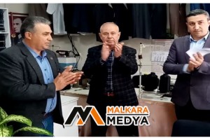 Malkaralı Muhtarlardan sağlık çalışanlarına alkışlı destek