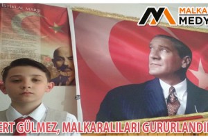 Mert Gülmez, Malkaralıları Gururlandırdı…