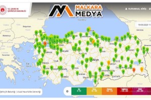 Türkiye evde kaldı, hava kendine geldi