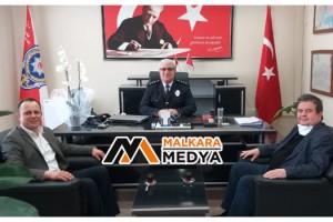 Başkan Ergin Durgun’dan Malkara İlçe Emniyet Müdürüne Anlamlı Ziyaret
