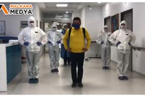 Koronayı yendi penguen dansıyla taburcu oldu