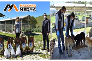 Malkara Belediyesine Hayvansever Vatandaştan Örnek Yardım