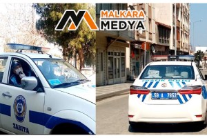 Malkara'da Polis ve Zabıtadan Anonslu Uyarı