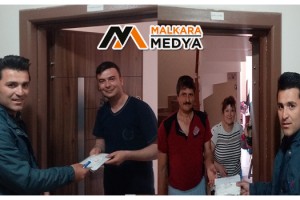 Malkara’da PTT görevlileri maske dağıtmaya başladı