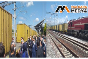 Denizyoluyla taşınacak konteyner tren Tekirdağ’da