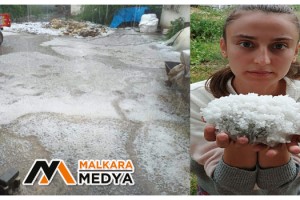 Edirne’de çiftçileri dolu vurdu