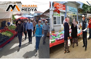Malkara’da Koronavirüs ile mücadele kapsamında denetimler aralıksız sürdürülüyor