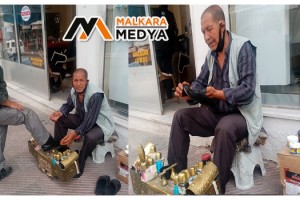 Malkara'da yediği cezadan 1 ay sonra dışarı çıktı, izni ayakkabı boyayarak geçirdi