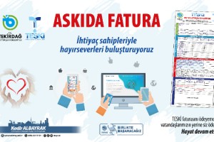 Askıda Fatura Uygulamasında 1 Ayda 1.023 Adet Fatura Ödendi