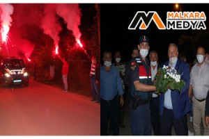 Gönence Mahallesinde kavga ihbarına gelen jandarmaya meşaleli sürpriz